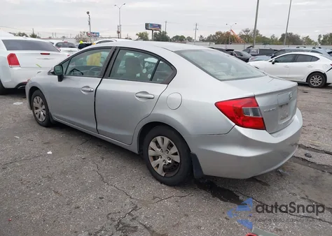 2012 Honda Civic Lx z USA, uszkodzony, nr VIN 19XFB2F53CE028017